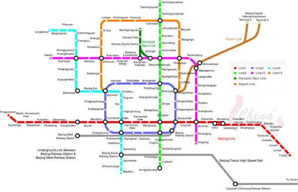 Beijing Subway Map