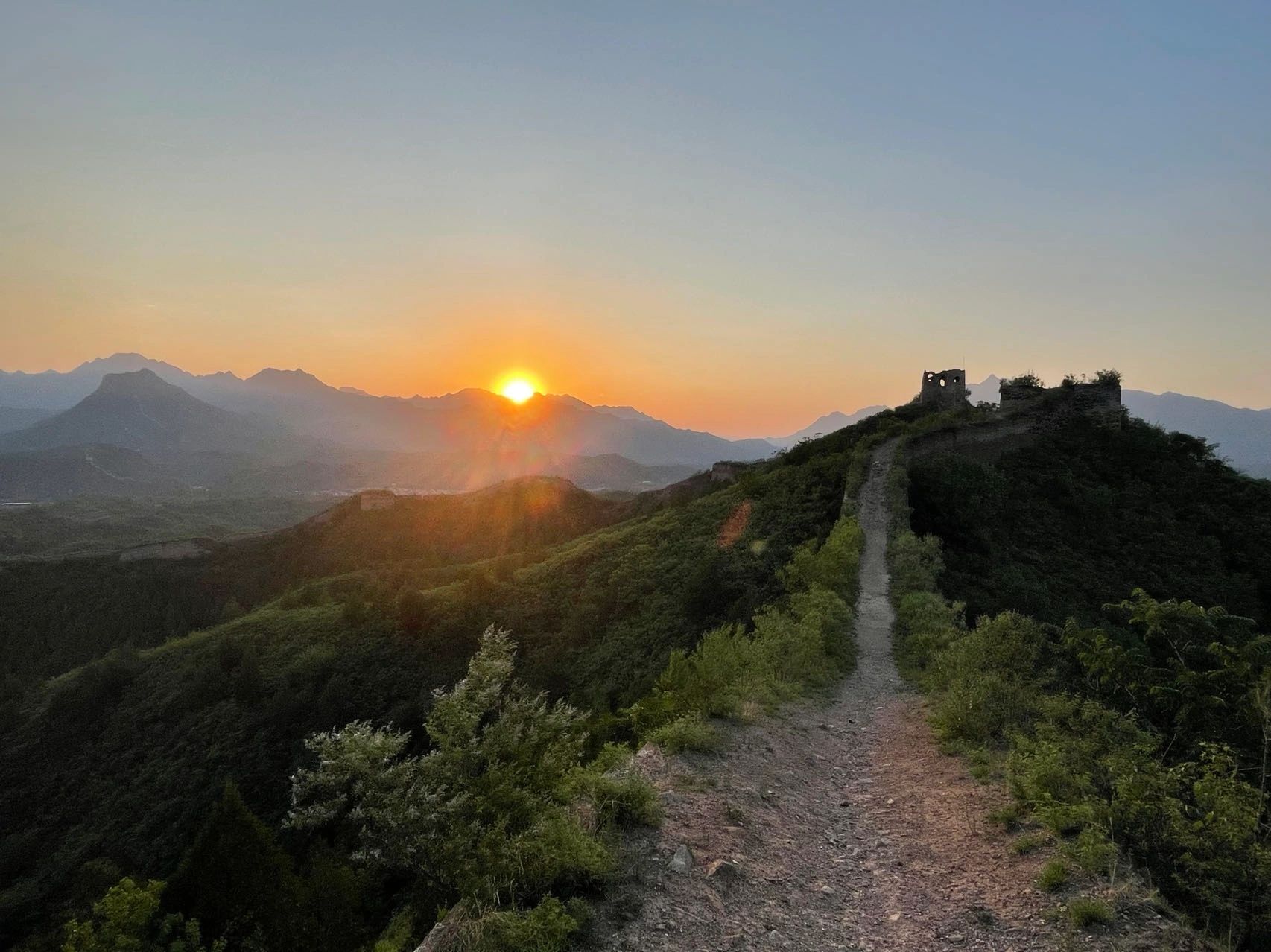 Sunrise on the Great Wall